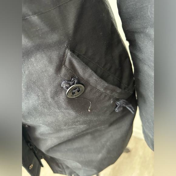 Aritzia Community “Paradigm” Down Filled Black Hemp Jacket/Parka - size XS - Picture 12 of 13